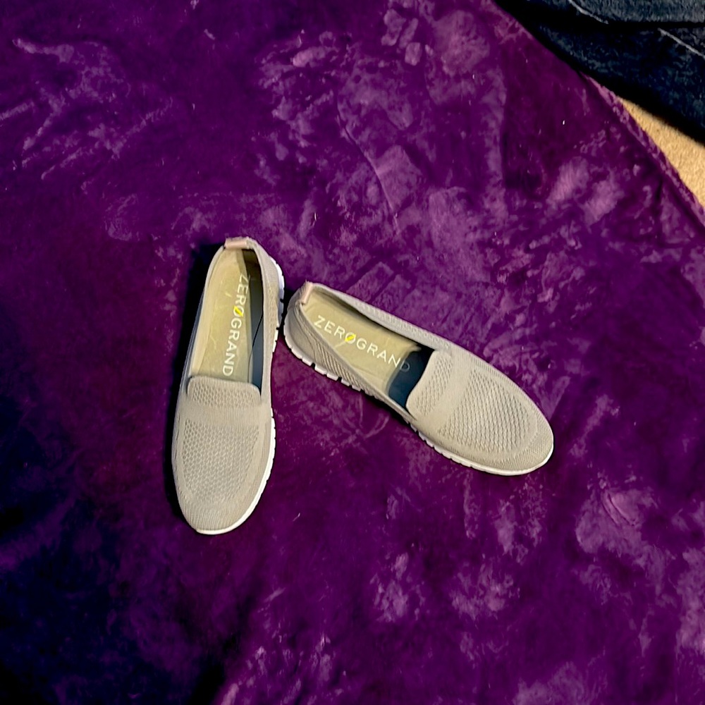 Cole Haan Zero Grand Grey slip on loafer
